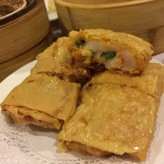 215. Deep Fried Bean Curd Roll with Shrimp