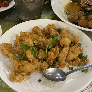 Salt and Pepper Fish Filet Tray