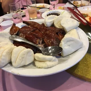 F001. Peking Duck Served with Steamed Buns