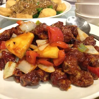 H006. Stir- Fried Pork Ribs in Sweet and Sour Sauce