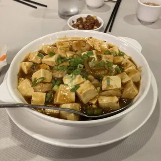 I007. Spicy Ma-Po Tofu with Fresh Shrimps