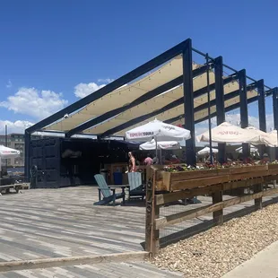 Beer garden open all summer