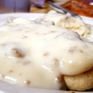 Biscuits and gravy