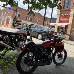 outside, oysters and mussels