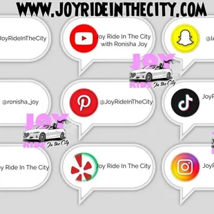 social media and social logos