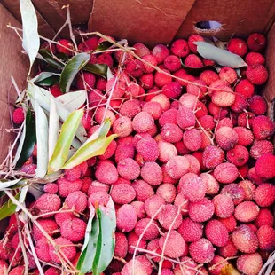 I heart lychees! $3.75/lb.