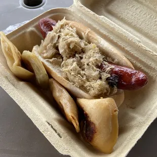Polish sausage ($6)