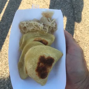 Potato and cheese nothing to write home about just to write on yelp