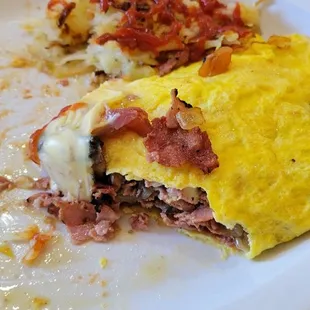 Pastrami Omelet