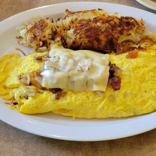 Pastrami Omelet