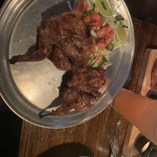 Grilled quail