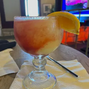 $5 Strawberry margaritas