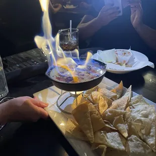 Don&apos;t sleep on the chorizo queso appetizer.