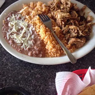 Carnitas Plate