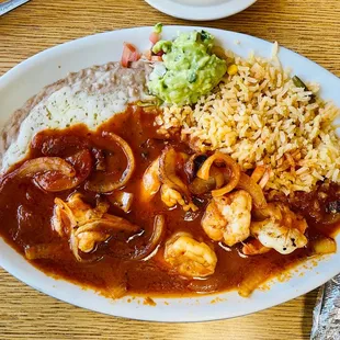 Camarones a la diabla