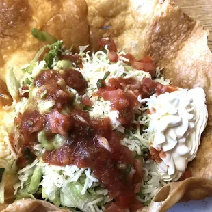 Carne Asada Tostada Salad