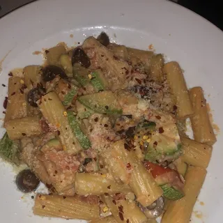 Rigatoni with Zucchini