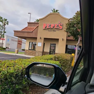 the front of a restaurant