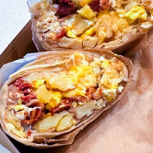 two burritos