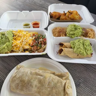 7. Taquitos Plate