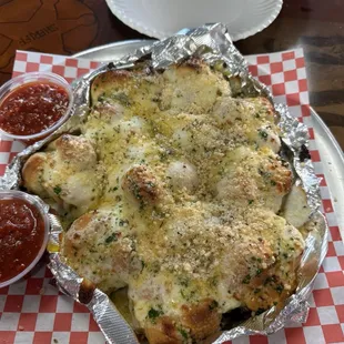 Cheesy Garlic Knots