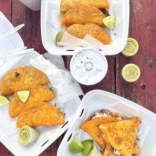 Taco Combo and Quesadilla