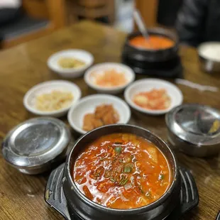 Soondubu - Seafood Soft Tofu Soup