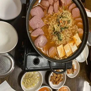 Korean army soup