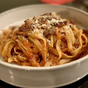 Bucatini Amatriciana Pasta
