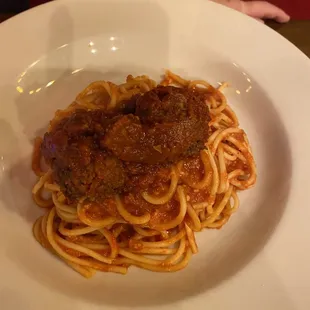 Spaghetti and Meatballs
