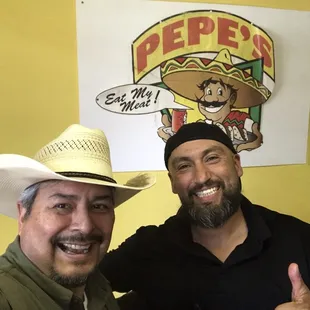 Myself and Owner Pepe.