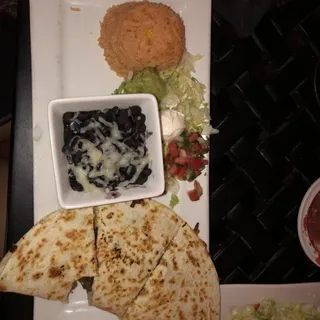 Shredded Chicken Quesadilla