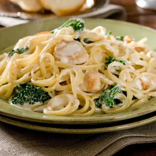 Andys Chicken and Broccolini Alfredo