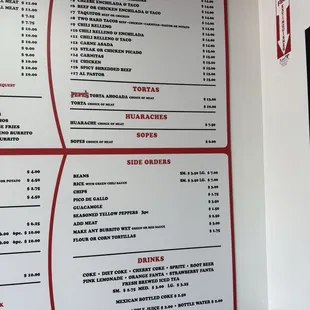 menu, sushi and sashimi