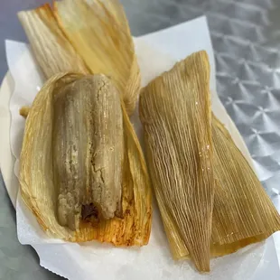 Tamales are soooo good