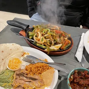 Another fajita plate