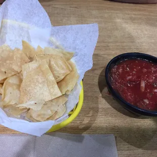 Nachos &amp; awesome salsa!