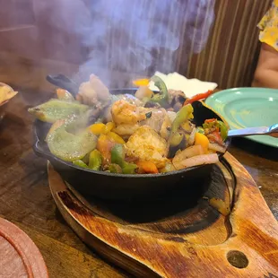 Seafood fajita!!