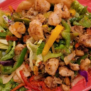 Seafood Taco Salad Shrimp