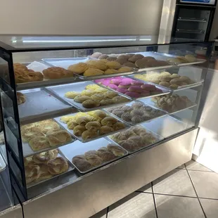 Mexican sweet bread counter