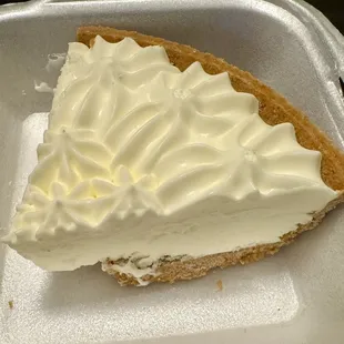 Actual cheesecake received