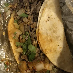 Taco con chile