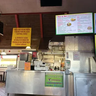 sushi and sashimi, interior