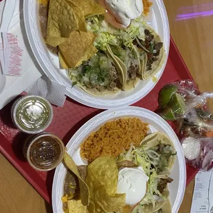 taco platter