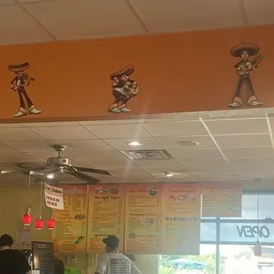 Mariachi decor, little guy in the middle