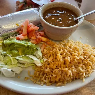 Fajita set up