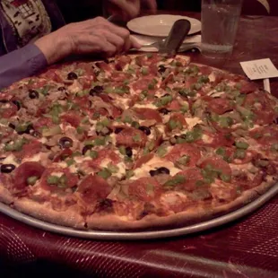 EBA:everything but anchovies, yum