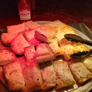 Garlic bread was replenished prior to us paying the bill, wish we could have had the fresh stuff when we arrived at 12:10, 12:46 pic.