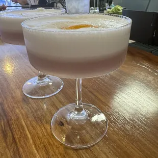 Mortada martini with lavender