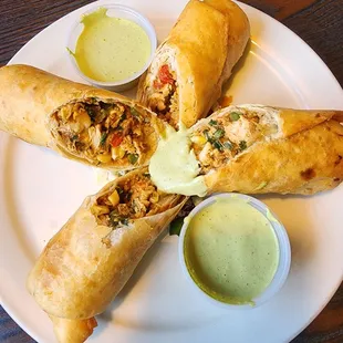 Santa Fe Egg Rolls